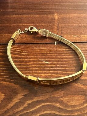 Greek Gold-Plated Bracelet